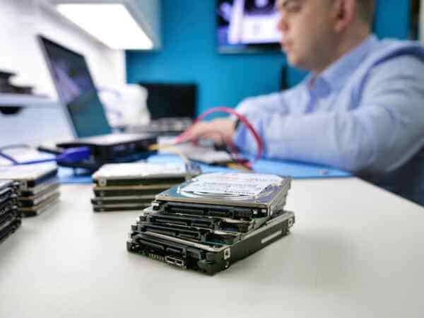 Professional data recovery equipment and services